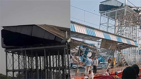 ভেঙে পড়া জলের ট্যাঙ্ক