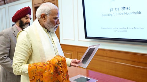 সৌরশক্তি নিয়ে নয়া কর্মসূচি ঘোষণা প্রধানমন্ত্রীর