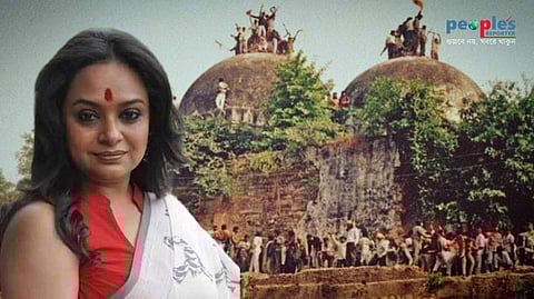 রামলালার প্রাণপ্রতিষ্ঠার দিন বাবরি মসজিদ ধ্বংসের ছবি শেয়ার অভিনেত্রী বিদীপ্তা চক্রবর্তীর