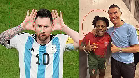 'মেসি খাটো এবং আবর্জনা, রোনাল্ডো ভালো' - বিতর্কিত মন্তব্য জনপ্রিয় ইউটিউবারের