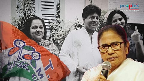 শাসকদলের বিরুদ্ধে অভিযোগ তাপস পালের স্ত্রী-কন্যার