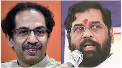 উদ্ধব ঠাকরে ও একনাথ শিন্ধে