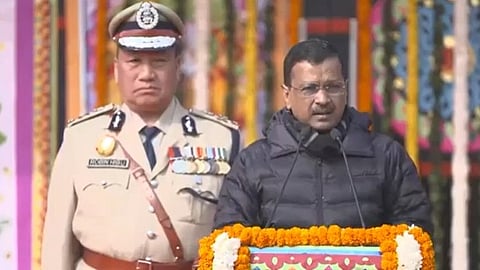 দিল্লিতে এক অনুষ্ঠানে মুখ্যমন্ত্রী অরবিন্দ কেজরিওয়াল
