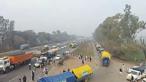 কৃষকদের ডাকে দিল্লি চলো অভিযান শুরু