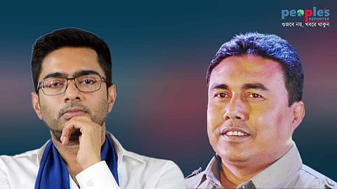 অভিষেক বন্দ্যোপাধ্যায় ও শেখ শাহজাহান