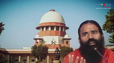 শীর্ষ আদালতে কড়া প্রশ্নের মুখে রামদেব