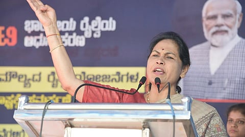 কেন্দ্রীয় মন্ত্রী শোভা করন্দলাজ