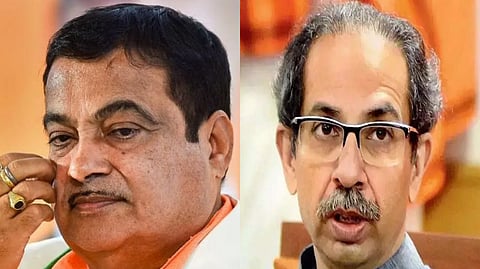 নীতিন গড়করি এবং উদ্ধব ঠাকরে