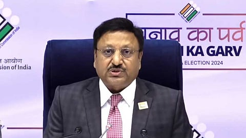 মুখ্য নির্বাচন কমিশনার রাজীব কুমার