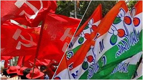 ভিডিও পোষ্ট করে দাবি তৃণমূলের, পাল্টা হুঁশিয়ারি সিপিআইএমের