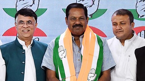 কংগ্রেসে যোগ অজয় নিষাদের