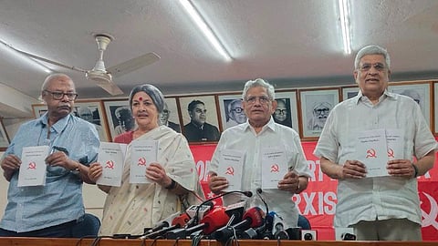 সিপিআইএম-এর নির্বাচনী ইস্তেহার প্রকাশ