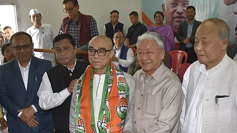Lok Sabha Polls 24: মণিপুরে প্রাক্তন বিধায়ক সহ ৪ বিজেপি নেতার কংগ্রেসে যোগ!