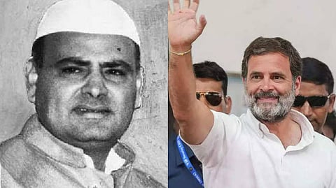 ফিরোজ গান্ধী ও রাহুল গান্ধী