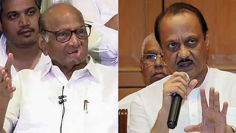 শরদ পাওয়ার এবং অজিত পাওয়ার