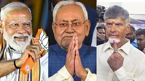 নাইডু-নীতিশই কি কিংমেকার?