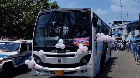 কলকাতাতে ফের চালু হল মহিলাদের জন্য স্পেশাল বাস