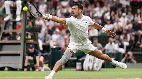 উইম্বলডনে নোভাক জকোভিচ