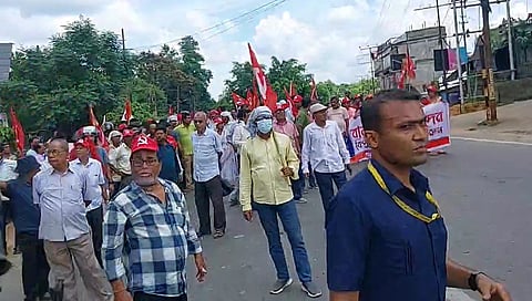 ত্রিপুরায় পঞ্চায়েত নির্বাচনের মনোনয়ন পর্ব