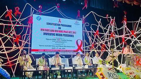 ত্রিপুরায় এইডস সংক্রান্ত বিষয়ে আয়োজিত কর্মশালা