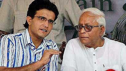 বুদ্ধদেব ভট্টাচার্যর সাথে সৌরভ গাঙ্গুলি