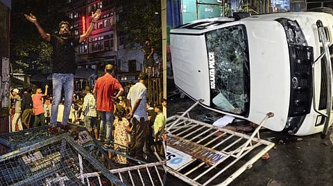 আরজি কর হাসপাতালে তাণ্ডব দুষ্কৃতীদের