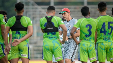 অনুশীলনে মোহনবাগান