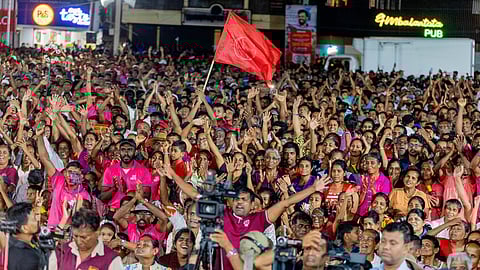 শ্রীলঙ্কায় আনুরা দিশানায়েকের নির্বাচনী প্রচার