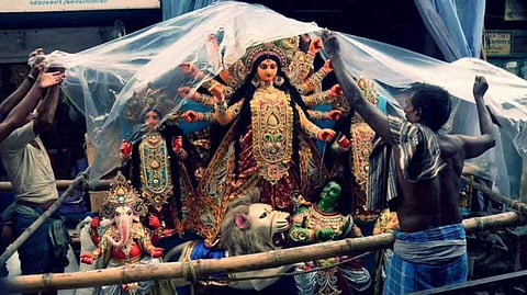 দূর্গাপুজোতেও বৃষ্টি সম্ভাবনা দুই বঙ্গ জুড়ে?