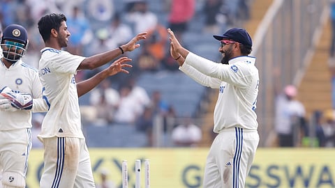 ৭ উইকেট নিলেন ওয়াশিংটন সুন্দর