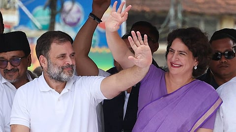 রাহুল গান্ধী এবং প্রিয়াঙ্কা গান্ধী