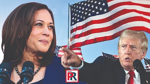 মার্কিন প্রেসিডেন্ট নির্বাচনে দুই প্রধান প্রার্থী কমলা হ্যারিস ও ডোনাল্ড ট্রাম্প