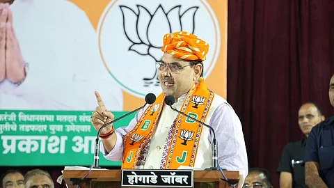 মহারাষ্ট্রে নির্বাচনী প্রচারে রাজস্থানের মুখ্যমন্ত্রী ভজন লাল শর্মা