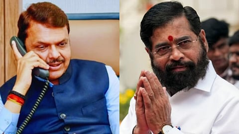 একনাথ শিন্ধে ও দেবেন্দ্র ফড়নবীশ