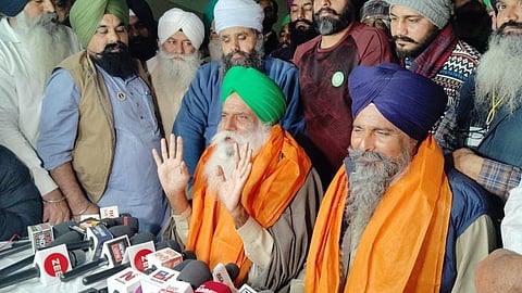 সাংবাদিক সম্মেলনে জগজিত সিং দালেওয়াল