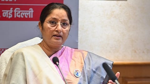 কেন্দ্রীয় নারী ও শিশু কল্যাণ মন্ত্রী অন্নপূর্ণা দেবী