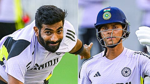 অনুশীলনে ভারতীয় ক্রিকেটাররা