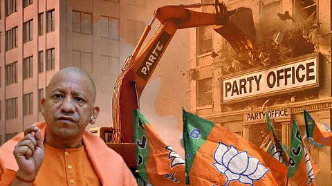 UP: উত্তরপ্রদেশে এবার বিজেপি কার্যালয়ে চললো বুলডোজার! প্রশাসনের ভূমিকায় ক্ষুব্ধ গেরুয়া শিবির