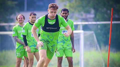 অনুশীলনে মোহনবাগান দল