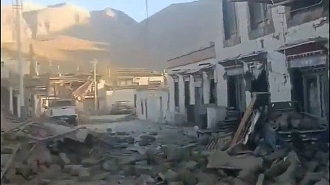 ভূমিকম্পের পর