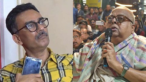 দেবব্রত সরকার (নীতু) এবং টুটু বসু (ডানদিকে)