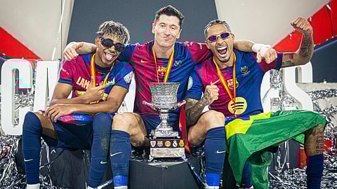 জয়ের পর বার্সেলোনার আক্রমণভাগের সেরা ৩ অস্ত্র