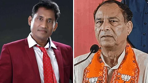রকি মিত্তাল (বাঁদিকে) এবং মোহন লাল বাডোলি (ডানদিকে)
