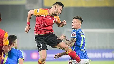 ইস্টবেঙ্গলের ম্যাচের দৃশ্য