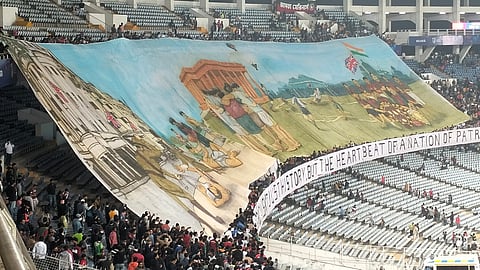 এশিয়ার বৃহত্তম টিফো