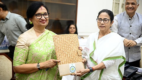 মমতা ব্যানার্জি ও চন্দ্রিমা ভট্টাচার্য