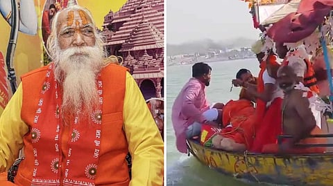 সরযূতে 'জলসমাধি' সত্যেন্দ্র দাসের