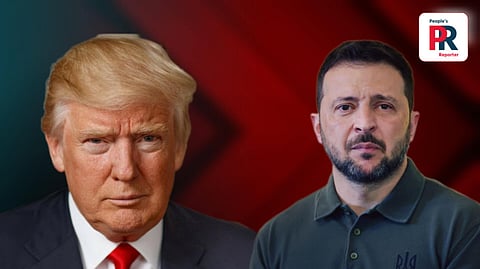ডোনাল্ড ট্রাম্প ও ভ্লাদিমির জেলেনস্কি