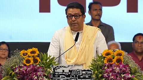 মুম্বাইয়ে দলীয় কর্মসূচিতে রাজ ঠাকরে