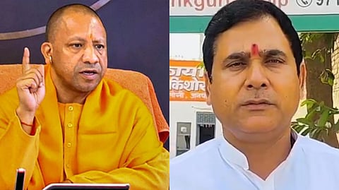যোগী আদিত্যনাথ এবং নন্দকিশোর গুর্জর